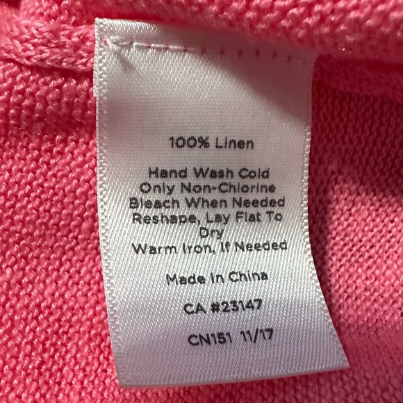 Talbots Hamptons Linen Sweater - Picture 5 of 5